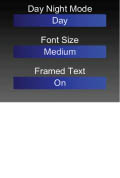 time format screen sample